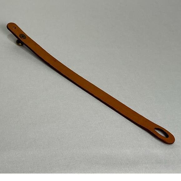 Louis Vuitton Monogram Canvas Vachetta Leather Bracelet Bonze - Picture 6 of 11